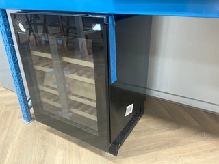Onderbouw wijnklimaatkast Pelgrim, PWO1082, zwart