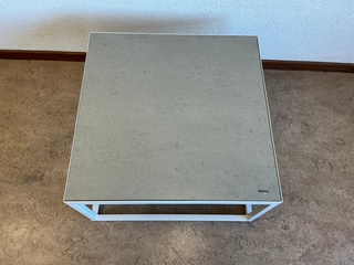 Bijzettafel  SUNS , mat wit