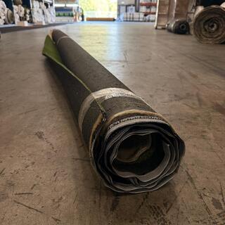 Ca. 6,4m2 Kunstgras, 10 mm hoog, groen, wit