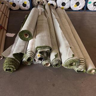 Ca. 180m2 Kunstgras, 24 mm hoog, groen