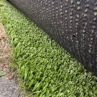 Ca. 15m2 Kunstgras, 30 mm hoog, groen