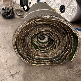 Ca. 22,4m2 Kunstgras, 30 mm hoog, groen