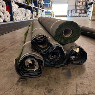 Ca. 56,8m2 Kunstgras, 10 mm hoog, groen