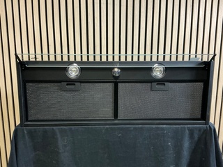 Inbouw afzuigkap Pelgrim, IBS930MAT., zwart