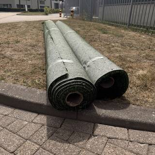Ca. 30,4 m2 Kunstgras, 24 mm hoog, groen