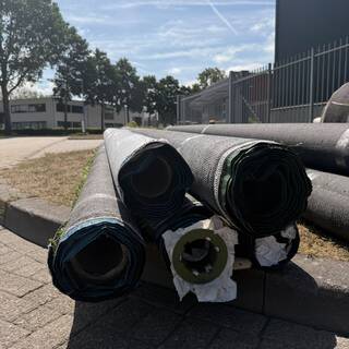 Ca. 59,2m2 Kunstgras, 24 mm hoog, groen