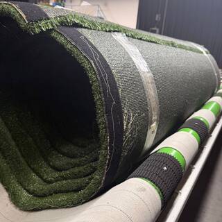Ca. 20,85m2 Kunstgras, 20 mm hoog, groen