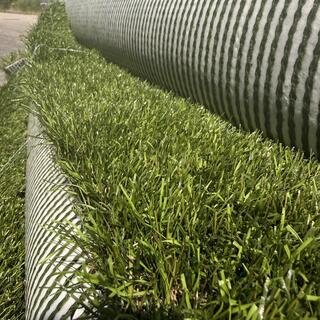 Ca. 23,2m2 Kunstgras, 45 mm hoog, groen