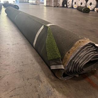 Ca. 30m2 Kunstgras, 10 mm hoog, groen