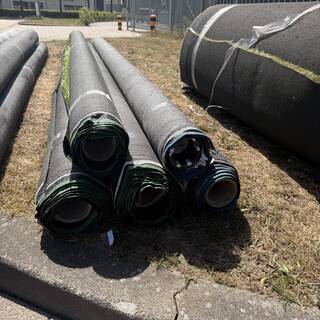 Ca. 68m2 Kunstgras, 24 mm hoog, groen