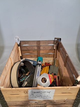 Diverse garage inventaris, O.a Topcon, Bosch