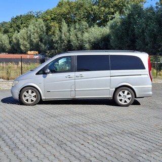 Bedrijfsauto, Mercedes-Benz, Viano, Grijs / Chroom, 2008