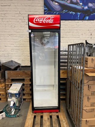 Coca-Cola koelkast zonder legrekken