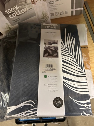 7x Beddengoed w.o. dekbed, dekbedovertrek, W.o. Homla, Quilt