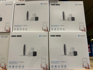 8x Wi-Fi/GSM alarmsysteem starterkit, ETIGER
