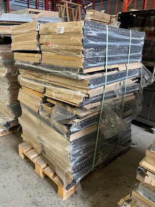 Ca. 36x Stellingkast draagkracht per legplank 265 kg, Toom