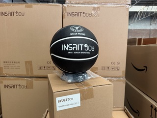 8x Slimme basketbal maat 7 met oplader en kabel, INSAIT JOY