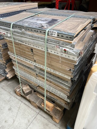Ca. 44x Stellingkast draagkracht per legplank 175 kg, TKT