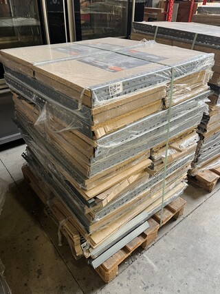 Ca. 28x Stellingkast draagkracht per legplank 265 kg, Toom