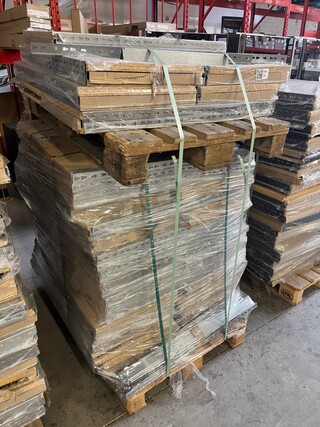 Ca. 37x Stellingkast draagkracht per legplank 160 kg, Workzone