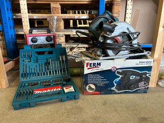Partij gereedschap en toebehoren, W.o. Metabo, Ferm