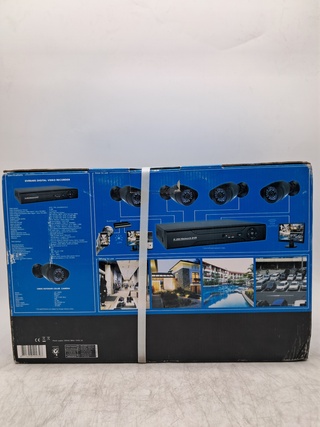 DVR Beveiligings systeem met vier camera’s, Smartwares, DVR640S