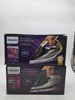 2x Strijkijzer, Philips, Azur Advanced GC4930/11