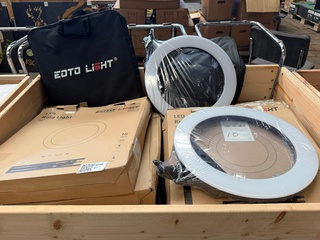 6x Led ring light, EOTO LIGHT
