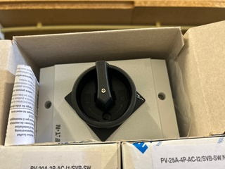 5x PV-werkschakelaar, Eaton