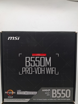 2x Moederbord, MSI, B550 Pro-VDH AMD