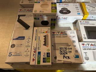 Ca. 14x Diverse led verlichting, W.o. V-Tac
