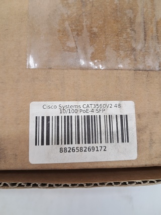 Netwerk switch, Cisco, Catalyst WSC3560V2 48PSS, 2013
