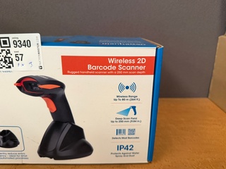 Draadloze 2D barcodescanner, Manhattan