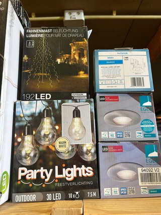 7x Diverse led verlichting, W.o. Eglo, Home Sweet Home
