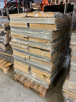 Ca. 36x Stellingkast draagkracht per legplank 160 kg, Workzone