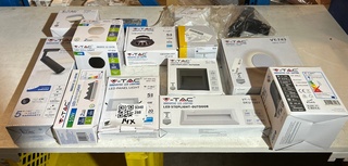 Ca. 14x Diverse led verlichting, W.o. V-Tac