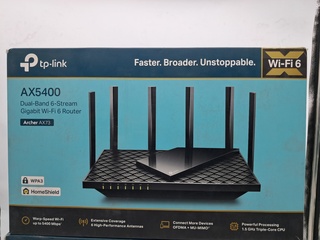 2x Netwerk router, TP-Link, AX5400 Archer AX73