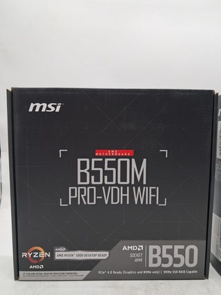 2x Moederbord, MSI, B550 Pro-VDH AMD