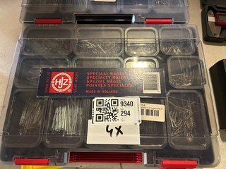 4x Gereedschap w.o. nagelbox, digitale schuifmaat, W.o. Stier, KS Tool