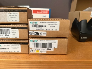8x Mini barcode scanner, Netum