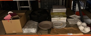 Partij servies + ventilator
