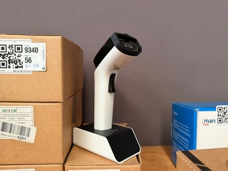 4x Bluetooth barcodescanner, Netum, DS5000, wit