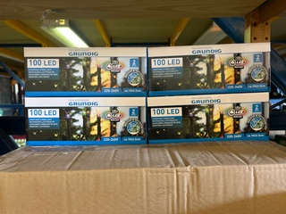 Ca. 22x Led kerst lichtsnoer indoor/outdoor, Grundig