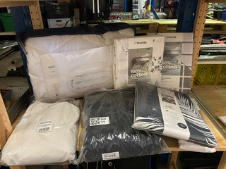 7x Beddengoed w.o. dekbed, dekbedovertrek, W.o. Homla, Quilt