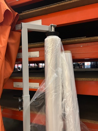 2x Afrolstandaard voor verpakkingsmateriaal zoals folie, Smile