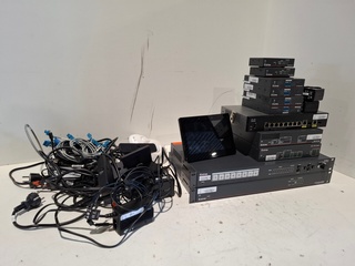 Partij Diverse professionele AV apparatuur, Extron, Cisco, Logitech