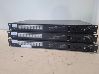 3x Video switcher, Extron, IN1608 XI