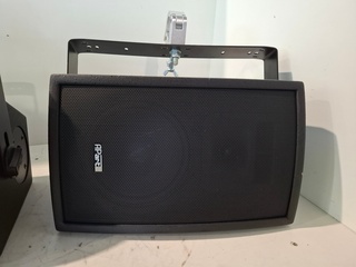 2x Luidspreker, Apart, Mask8F-BL, zwart