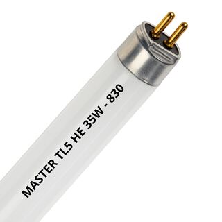 Ca. 12x Doos TL-buizen, PHILIPS, MASTER TL5 HE 35W/830, Warm Wit, (145