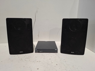 Tweekanaals audio-eindversterkers, Extron, XPA 1002, met 2x opbouwluid